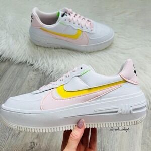 Nike Air Force 1 '07 Mid "White/Opti Yellow/Pearl Pink